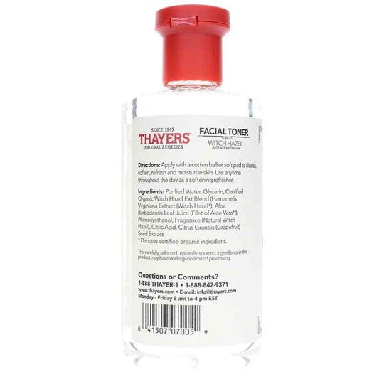 Witch Hazel Alcohol-Free Toner, THY